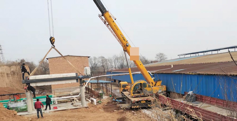 方板廂式壓濾機安裝