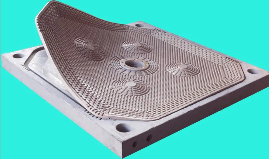 隔膜壓濾機(jī)濾板內(nèi)部結(jié)構(gòu)圖 隔膜壓濾機(jī)濾板內(nèi)部結(jié)構(gòu)圖