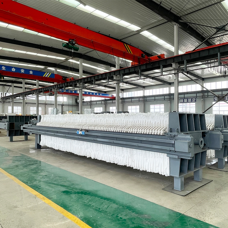 壓濾機車間圖片 壓濾機車間圖片