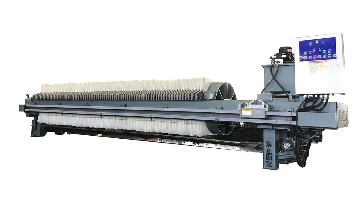 進(jìn)料壓力2點5MPa超高壓圓板壓濾機-1200