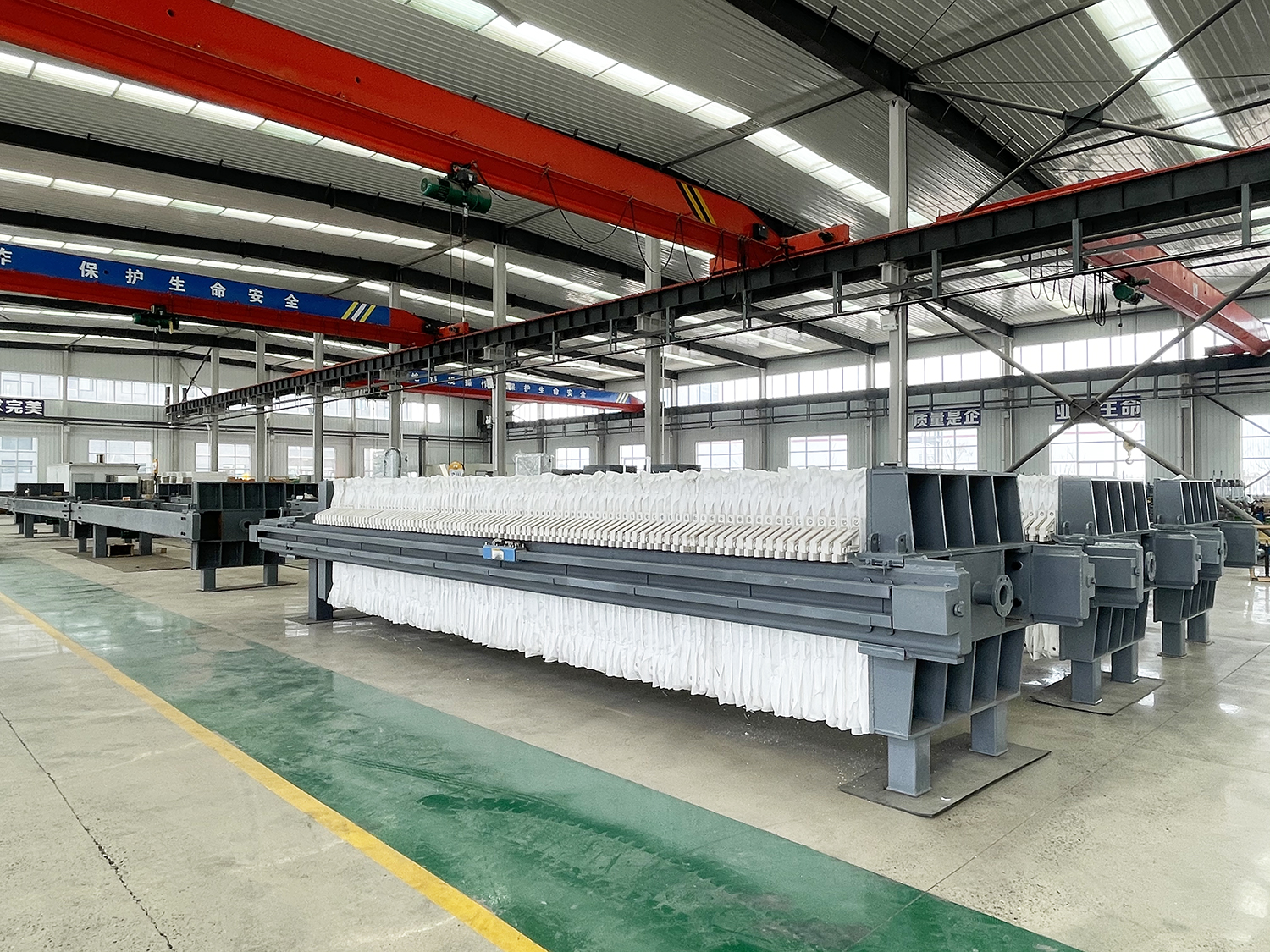 壓濾機圖片-車間 壓濾機圖片-車間